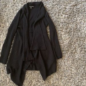 Planet Gold girls black sweater